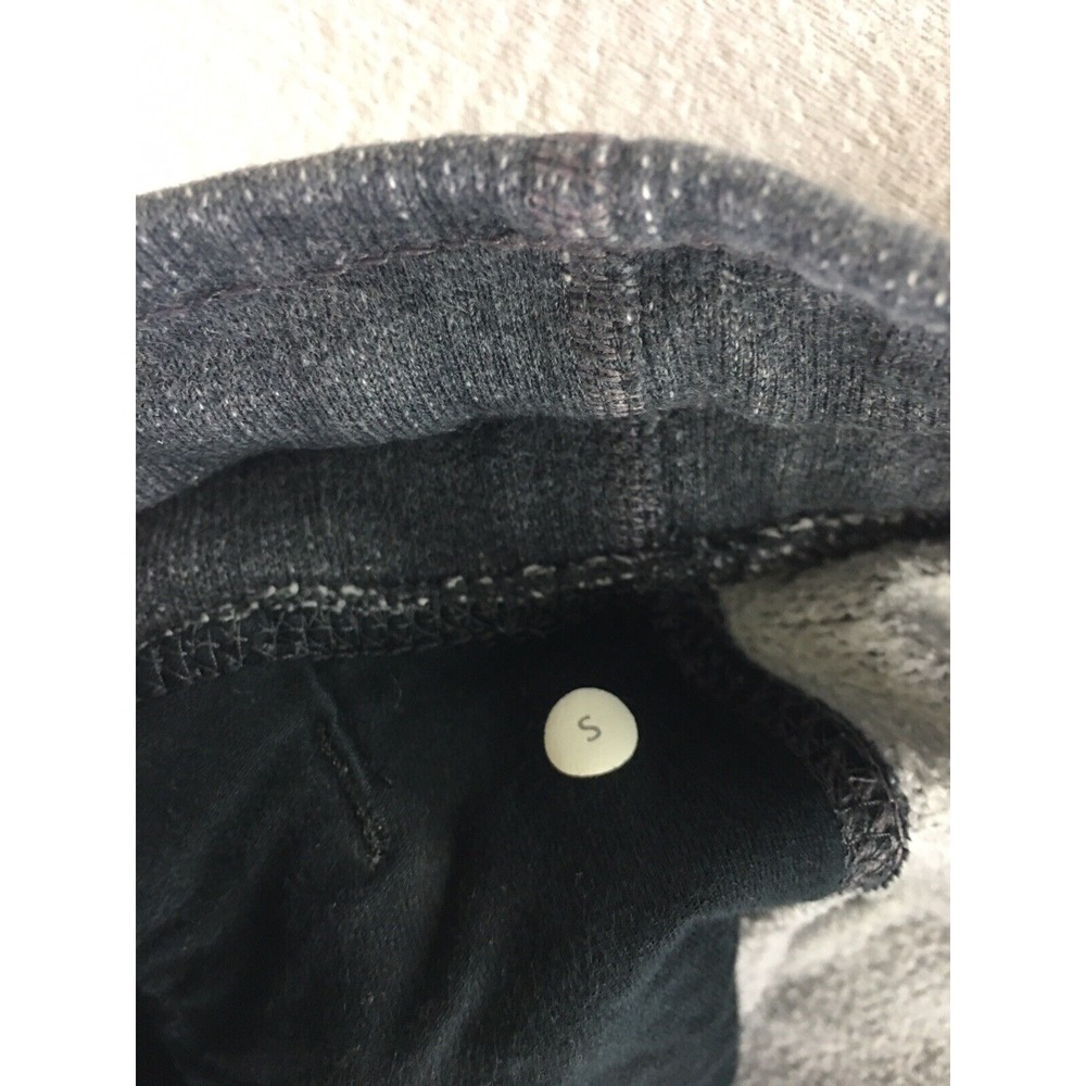 Lululemon Sweatpants Men's Size S Athletic Lounge Relaxed Baggy Thick Comfy Gray - Picture 12 of 16